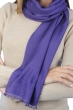 Cashmere & Silk accessories scarva mulberry purple 170x25cm
